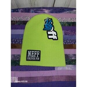 Neff Forever Fun Lime Green Beanie